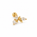 Noémie Flat Back Ear Pierce