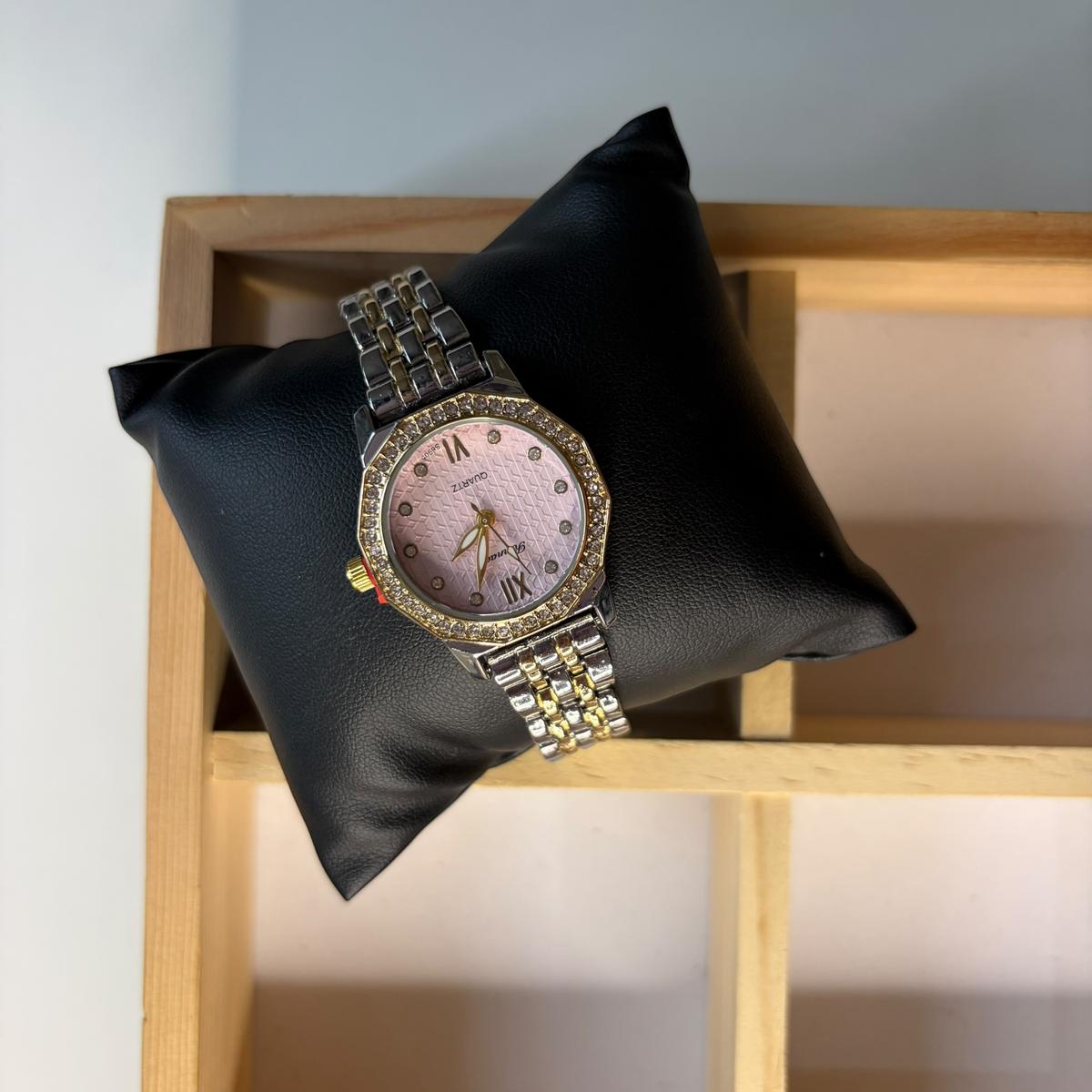 Mixed metals watch
